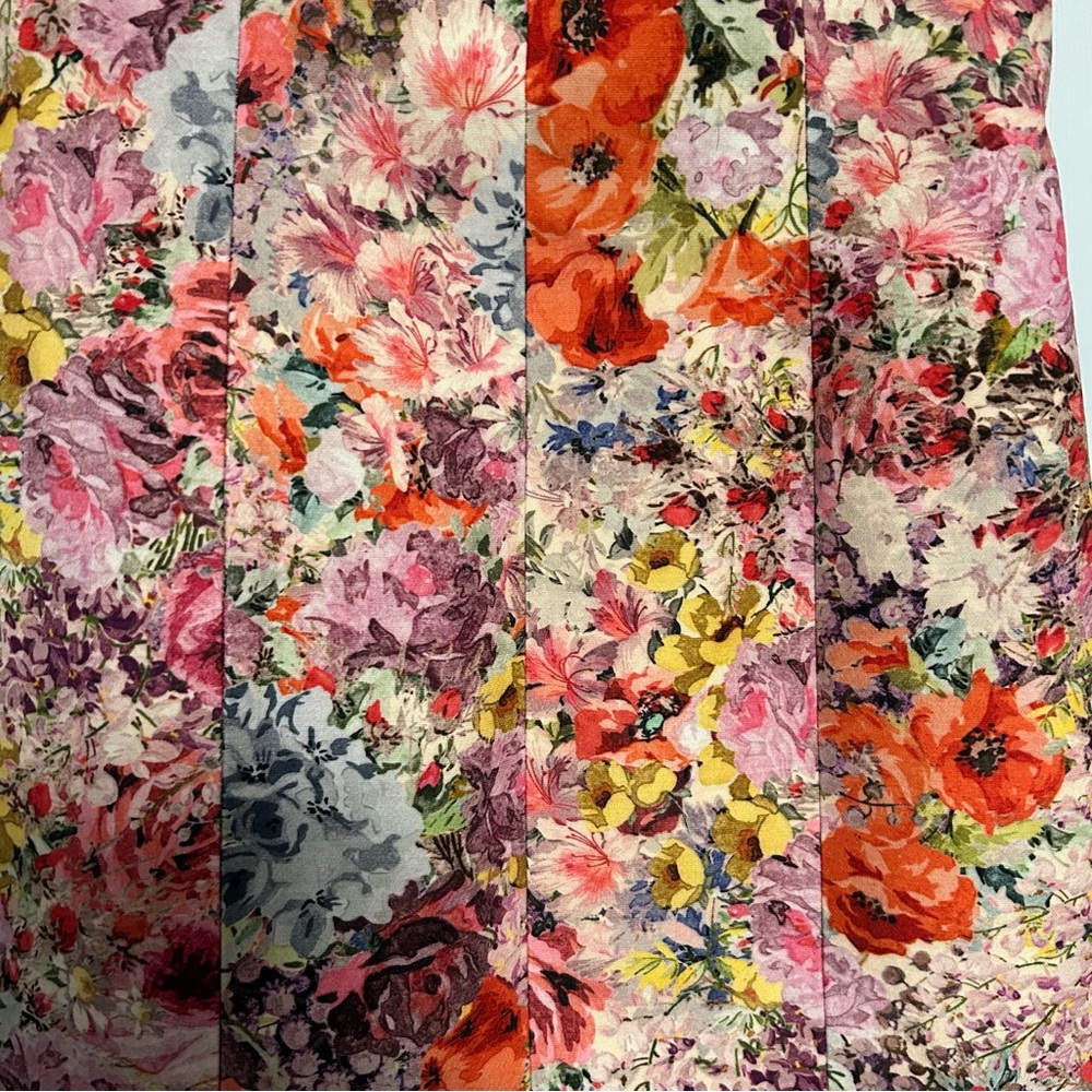 Valentino Floral Printed Sleeveless Mini Dress - Picture 6 of 16